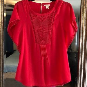 Beautiful Coral anthro top
